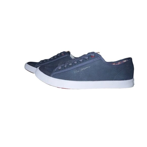 Ben Sherman Eddie Script Lace Shoes‎ Size 8M Men’s Navy Black Nylon New in box main image 9